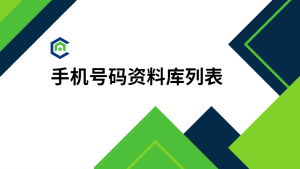 手机号码资料库列表